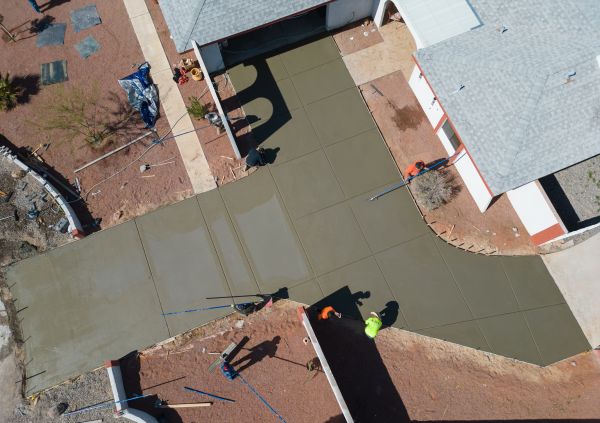 Cost of Concrete Driveway Finishing in Novato
