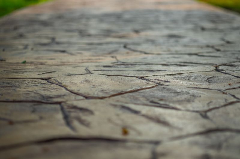 Stamped Concrete Pattern Close-up