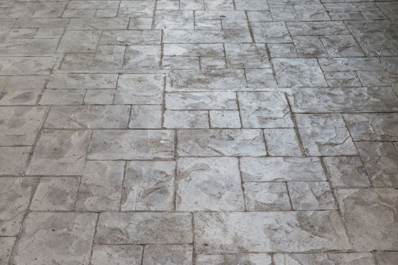 Stamped Concrete Pattern Close-up